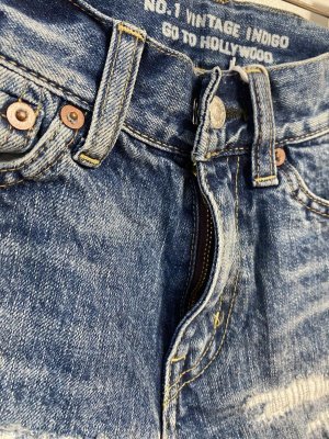 画像3: 40%off 2024春夏　GTH  デニム リメイク SPN　14；ブルー (3)