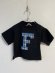 画像1: 40%off 2024春夏　FITH      サラサラテンジク F ロゴ　 S/S Tシャツ　　2:黒 (1)