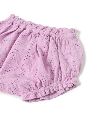 画像4: La stella フリルヘムAラインレースチュニックスーツ (4)