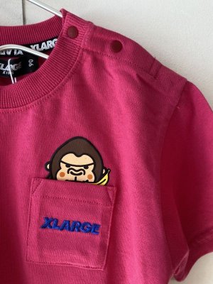 画像2: 40%off XLARGE KIDS　フォニーゴリラポケット半袖Tシャツ (2)