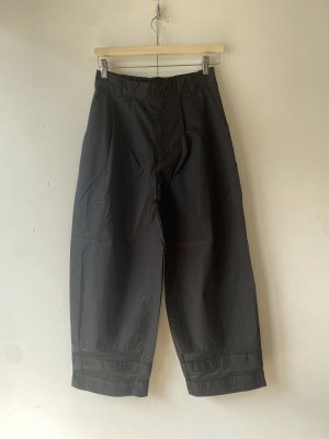 画像1: 30%off   doux blue　シアーラインワイドパンツ　　99；ブラック　　サイズ；F (1)