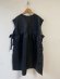 画像5: UNIONINI　side open dress  カラー；black  (5)