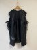 画像1: 30%off UNIONINI　side open dress  カラー；black (1)