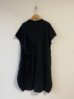 画像4: 40%off　 UNIONINI　◯△ tee dress 　　black (4)