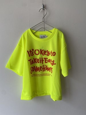 画像1: ハイキング　okey short sleeve     yellow (1)