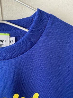 画像2: 30%off ハイキング　okey short sleeve     blue (2)