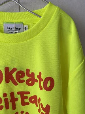 画像2: 30%off ハイキング　okey short sleeve     yellow (2)