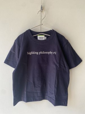 画像1: 30%off ハイキング　habit short sleeve 　　navy (1)
