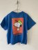 画像1: GC　 SNOOPY BASEBALL Tee　　16；ブルー (1)