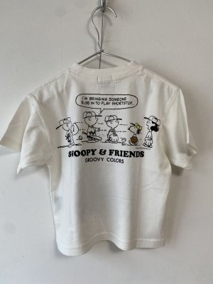 画像2: 30% GC　 SNOOPY BASEBALL Tee　　1；白 (2)