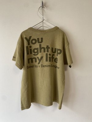 画像3: 30%off DENIMDUNGAREE   テンジク GRAMICCI MY LIFE TEE BIG型  29;淡カーキ サイズ;130 (3)