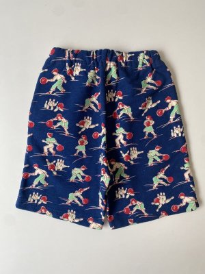 画像2: 50%off　2022春夏　GTH　ウラケソウガラ　SPN　ヒザ上丈　　4；紺　　サイズ；140 (2)