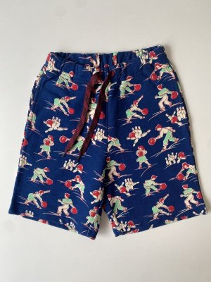 画像1: 50%off　2022春夏　GTH　ウラケソウガラ　SPN　ヒザ上丈　　4；紺 (1)
