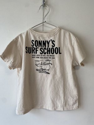 画像1: 2024春夏　DENIMDUNGAREE　     ビンテージテンジク SURF TEE　　26；ライトピンク (1)