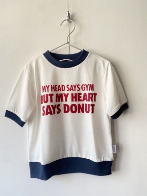 画像1: 30%off ハイキング　cozy short sleeve　　white (1)
