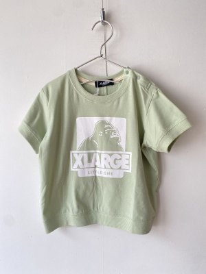 画像1: XLARGE KIDS　OGゴリラ半袖Tシャツ　40；グリーン (1)