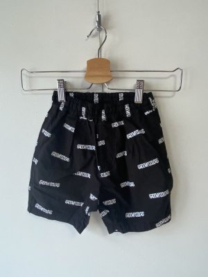 画像1: 40%off   GC　総柄ショートパンツ　　2：黒 (1)