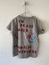 画像3: 40%off 2024春夏　DENIM DUNGAREE　　742434 ビンテージテンジク PEACE TEE   3：グレー　サイズ:130 (3)