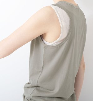 画像5: VC   80/2バックラウンドタンクトップ　 サイズ；FREE (5)