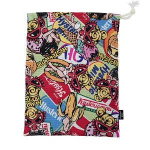 画像1: HYSTERIC　ドットエアサッカーHYS MINI MUNCHEES総柄 巾着 (1)