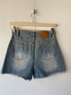 画像2: 40%off  Lovetoxic    ダメージデニムショートパンツ  51：ブルー (2)