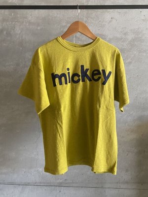 画像1: 40%off  　DENIMDUNGAREE　    テンジク MICKEY HERO TEE　20:VBR (1)