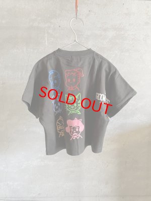 画像4: ☆GC   テンジク OSAMU GOODS ワイドシルエット TEE    17:チャコール (4)