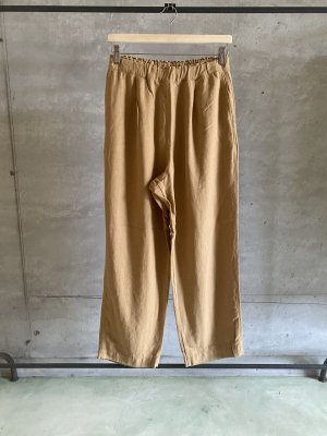 画像5: 30%off   NATURAL LAUNDRY コットンリネンリヨセルヘリンボーン イージーパンツ  620;ベージュ  サイズ;2 (5)