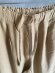 画像3: 30%off   NATURAL LAUNDRY　コットンリネンリヨセルヘリンボーン　イージーパンツ　　620；ベージュ　　サイズ；2 (3)