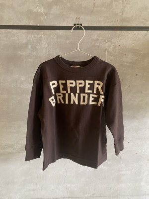 画像1: 40%off    2024秋冬　DENIMDUNGAREE　  テンジク PEPPER TEE　　2；黒 (1)