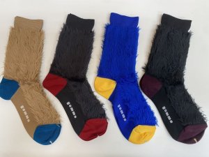 画像2: ☆　gomme　ファーソックス　　サイズ；F (2)