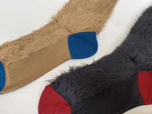 画像3: ☆　gomme　ファーソックス　　サイズ；F (3)