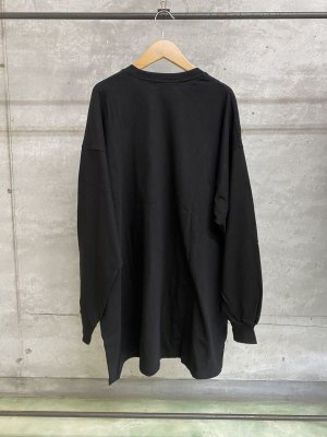 画像4: 40%off   2024AW　gomme(H)　　ロング長袖Tシャツ　　4；黒　サイズ；M (4)