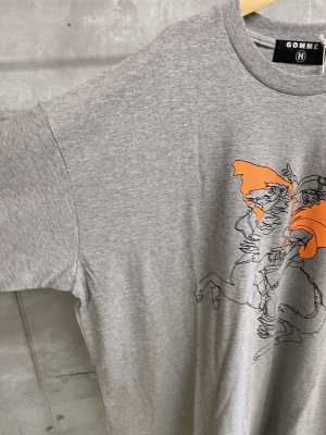 画像3: 40%off   2024AW　gomme(H)　　ロング長袖Tシャツ　　1；グレー　サイズ；M (3)