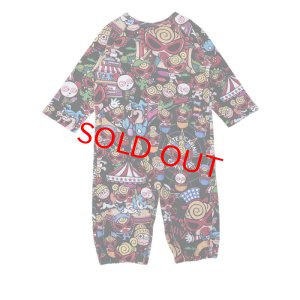 画像2: MY FIRST HYSTERIC　HYSTERIC MINI LAND総柄 Viscotex 2WAYALL　　14；ブラック系　サイズ；FREE(60-70cm) (2)