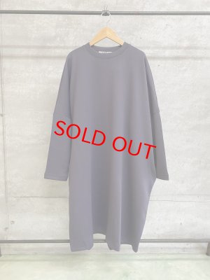 画像1: 30%off   Lilou&Lily 　 SOFT STRETCH COCOON TUNIC　　PURPLE　　  size:38 (1)
