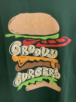画像2: 40%off   GC　 テンジク HAMBURGER L/S TEE   58:濃グリーン (2)