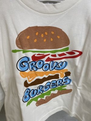画像2: 40%off   GC  テンジク HAMBURGER L/S TEE   1:白 (2)