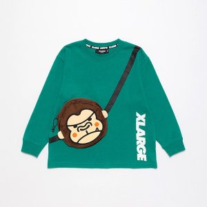 画像3: 30%off XLARGE KIDS　ファニーゴリラポーチ長袖Tシャツ (3)