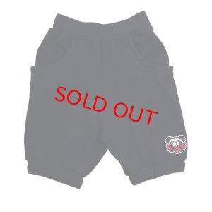 画像1: MY FIRST HYSTERIC　PANDA MINI 膝丈 前後REVERSIBLE パンツ　　　10；ブラック (1)