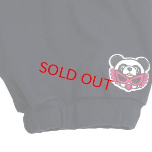 画像2: MY FIRST HYSTERIC PANDA MINI 膝丈 前後REVERSIBLE パンツ   10;ブラック (2)