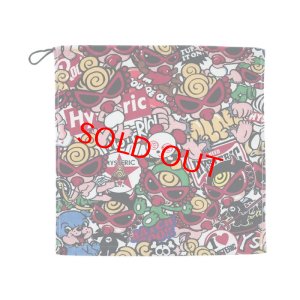 画像1: Hystericmini　HYSTERIC MINI ALLSTARS総柄 ハンドタオル (1)