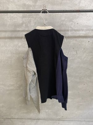 画像4: 40%off   2024秋冬 GTH ドヅメテンジク リメイク TEE  2;黒 (4)
