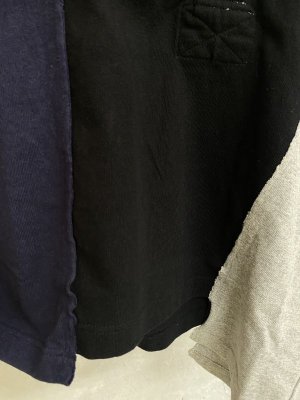 画像3: 40%off   2024秋冬 GTH ドヅメテンジク リメイク TEE  2;黒 (3)