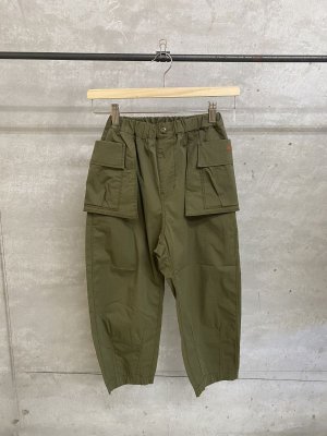 画像1: 40%off   GC　ストレッチコットンナイロンポケットLPN　120cm　9；カーキ (1)
