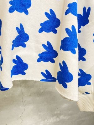 画像4: 40%off   2024AW　UNIONINI　　cropped sweatshirt　　 カラー；white　　 (4)