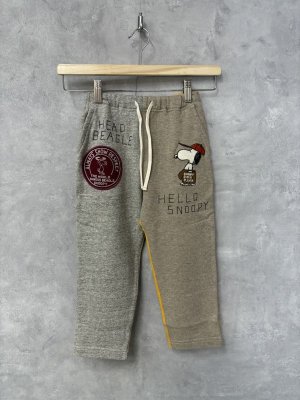 画像1: 40%off    2024秋冬　DENIMDUNGAREE　　トンプキンウラケ SNOOPY BASEBALL PN　91；クレイジー (1)