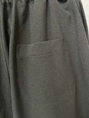 画像5: 40%off   2024AW　gomme　パンツ　3；黒　サイズ；M (5)