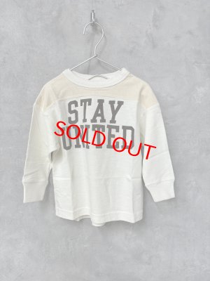 画像1: 50%off    　DENIMDUNGAREE　 テンジク　STAY　TEE　1；白 (1)
