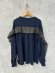 画像3: 30%off   nunuforme  裁ち切りフリルT　　NAVY (3)